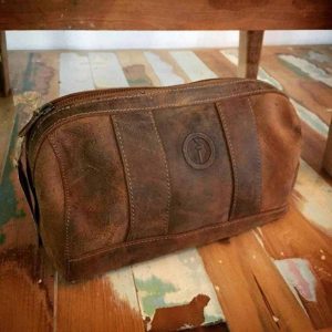 Watson – Leather Toiletry Bag